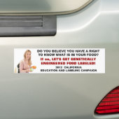 Autocollant De Voiture Adhésif pour pare-chocs génétiquement machiné de (En voiture)