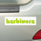 Autocollant De Voiture Adhésif pour pare-chocs herbivore (En voiture)