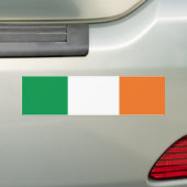 Autocollant De Voiture Adhésif pour pare-chocs irlandais de drapeau (En voiture)