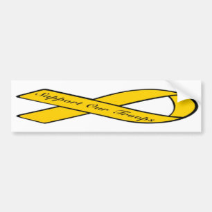 Autocollant De Voiture Adhésif pour pare-chocs jaune de conscience de