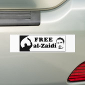 Autocollant De Voiture Adhésif pour pare-chocs libre d'Al-Zaidi - (En voiture)