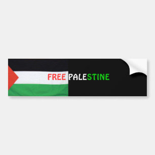 Autocollant De Voiture Adhésif pour pare-chocs LIBRE de la PALESTINE