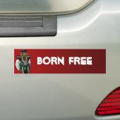 Autocollant De Voiture Adhésif pour pare-chocs libre né (En voiture)