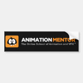 Autocollant De Voiture Adhésif pour pare-chocs - mentor d'animation (Devant)
