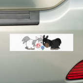 Autocollant De Voiture Adhésif pour pare-chocs mignon d'impasse de poneys (En voiture)
