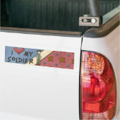 Autocollant De Voiture Adhésif pour pare-chocs militaire de soldat (Sur camion)