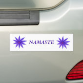Autocollant De Voiture adhésif pour pare-chocs NAMASTE (En voiture)