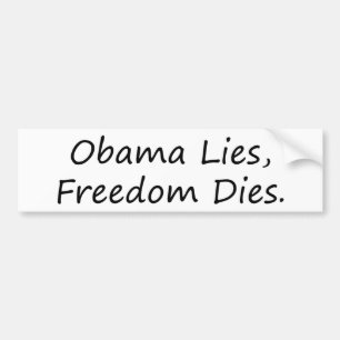 Autocollant De Voiture adhésif pour pare-chocs - Obama se trouve des