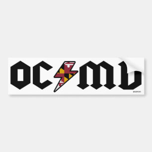 Autocollant De Voiture Adhésif pour pare-chocs OCMD de ville d'océan