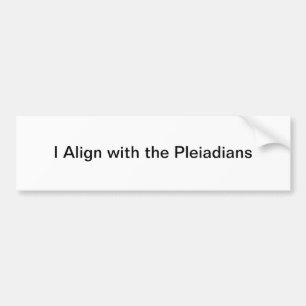 Autocollant De Voiture adhésif pour pare-chocs pleiadian