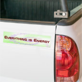 Autocollant De Voiture Adhésif pour pare-chocs positif de message (Sur camion)