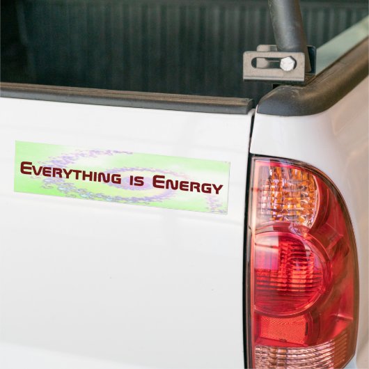 Autocollant De Voiture Adhésif pour pare-chocs positif de message (Sur camion)
