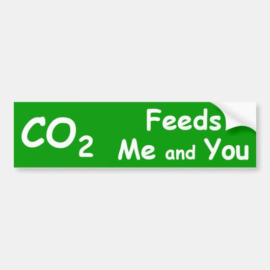 Autocollant De Voiture Adhésif pour pare-chocs Pro-CO2 (Devant)