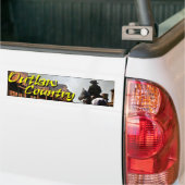Autocollant De Voiture Adhésif pour pare-chocs proscrit de pays (Sur camion)