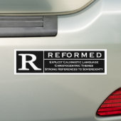 Autocollant De Voiture Adhésif pour pare-chocs reformé (En voiture)