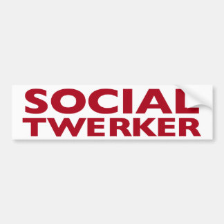 Autocollant De Voiture Adhésif pour pare-chocs social de Twerker