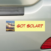 Autocollant De Voiture Adhésif pour pare-chocs solaire obtenu (En voiture)