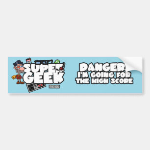 Autocollant De Voiture Adhésif pour pare-chocs superbe de geek