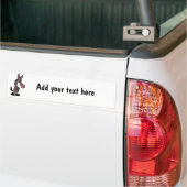 Autocollant De Voiture Adhésif pour pare-chocs têtu fait sur commande de (Sur camion)