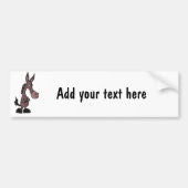Autocollant De Voiture Adhésif pour pare-chocs têtu fait sur commande de (Devant)