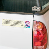 Autocollant De Voiture Adhésif pour pare-chocs triomphant de Tesla (Sur camion)