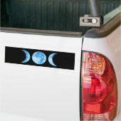 Autocollant De Voiture Adhésif pour pare-chocs triphasé de lune (Sur camion)