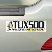 Autocollant De Voiture Adhésif pour pare-chocs Tux500 (En voiture)
