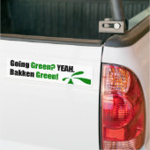 Autocollant De Voiture Adhésif pour pare-chocs vert de Bakken (Sur camion)