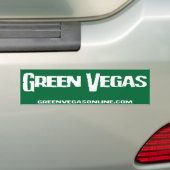 Autocollant De Voiture Adhésif pour pare-chocs vert de Vegas (En voiture)