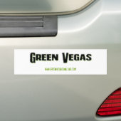 Autocollant De Voiture Adhésif pour pare-chocs vert de Vegas (En voiture)