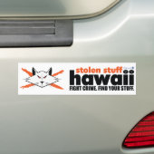 Autocollant De Voiture Adhésif pour pare-chocs volé d'Hawaï de substance (En voiture)