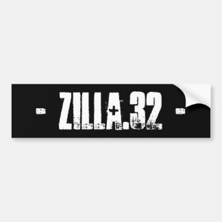 Autocollant De Voiture Adhésif pour pare-chocs Zilla.32 de base
