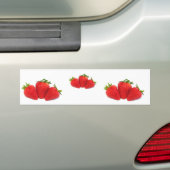 Autocollant De Voiture Adhésifs pour pare-chocs avec des fraises (En voiture)