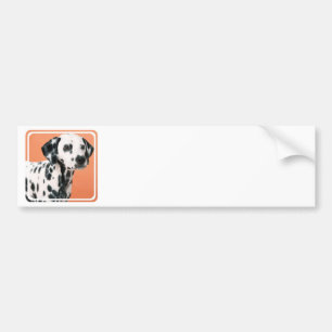 Autocollant De Voiture Adhésifs pour pare-chocs dalmatiens de chiots