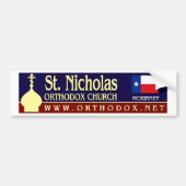 Autocollant De Voiture Adhésifs pour pare-chocs de Saint-Nicolas (Devant)
