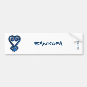 Autocollant De Voiture Adinkra - Sankofa