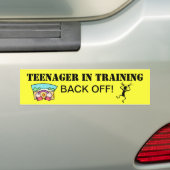 Autocollant De Voiture Adolescent dans l'adhésif pour pare-chocs de (En voiture)