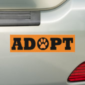 Autocollant De Voiture Adopter les animaux (En voiture)