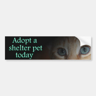 Autocollant De Voiture Adoptez un adhésif pour pare-chocs d'animal