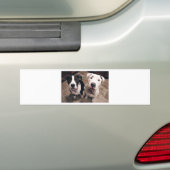 Autocollant De Voiture adorable chiot chien (En voiture)