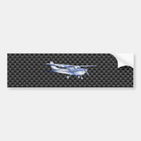 Aéronef Chrome Comme Cessna Black Carbon Fibres
