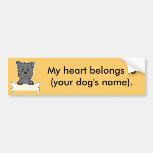 Autocollant De Voiture Affenpinscher personnalisé