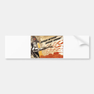 Autocollant De Voiture Affiches de propagande d'Union Soviétique de
