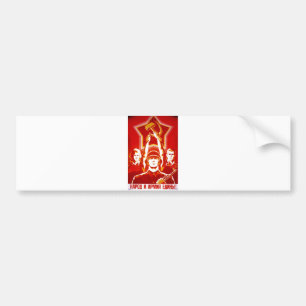 Autocollant De Voiture Affiches de propagande d'Union Soviétique de