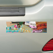 Autocollant De Voiture Affiches Vintage voyage (En voiture)