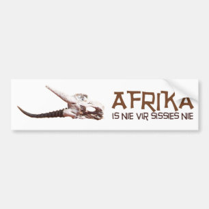 Autocollant De Voiture Afrika est des poules mouillées de pays récemmen