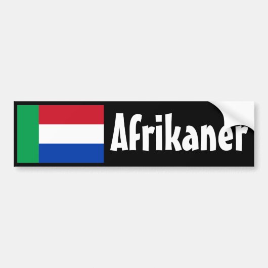 Autocollant De Voiture Afrikaner (Devant)