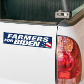 Autocollant De Voiture Agriculteurs pour Biden 2024 (Sur camion)