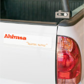 Autocollant De Voiture Ahimsa, "mal aucun " (Sur camion)