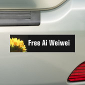 Autocollant De Voiture "AI libre Weiwei" Bumperstickers (En voiture)